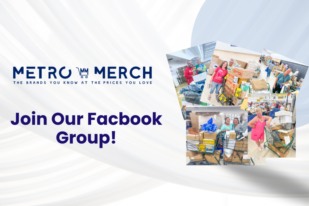 Join MetroMerch Facebook group 2